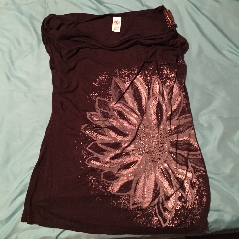 Women’s Off the Shoulder Dress Shirt
